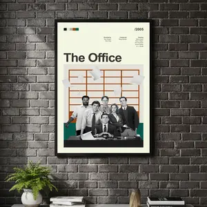 [ TV SHOW UNFRAMED - SALE UP TO 45% ] The Office - Iconic Series TV Show Poster