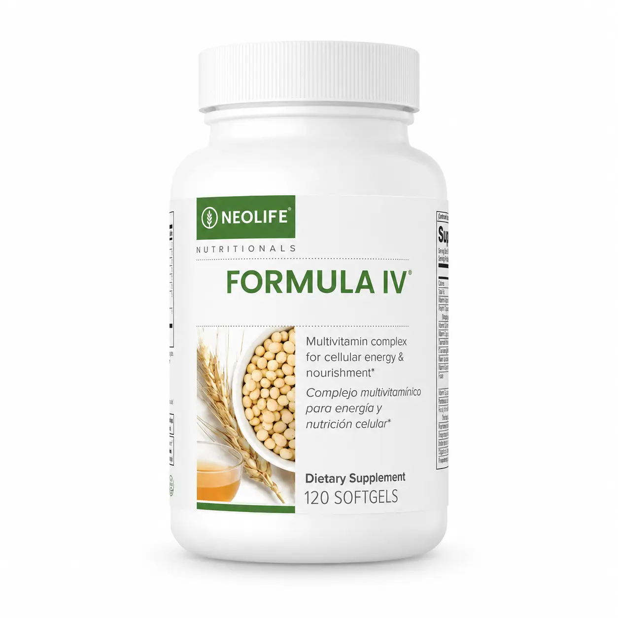 NeoLife Formula IV Daily Multivitamin Softgels, Broad Spectrum Vitamins & Minerals, 120 Softgels