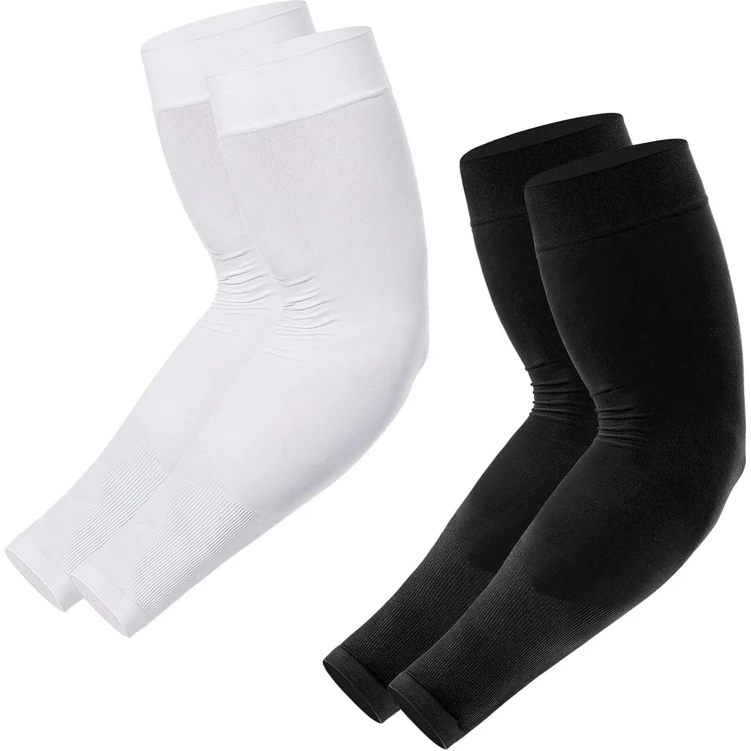 UV Sun Protection Arm Sleeves for Men Women Youth, Cooling Sleeve to Cover , Mid-Compression Arm Cover