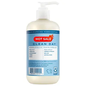 Rain Water Scent Liquid Hand Soap | Moisturizing Hand Wash with Essential Oils & Aloe Vera | 12.5 fl oz