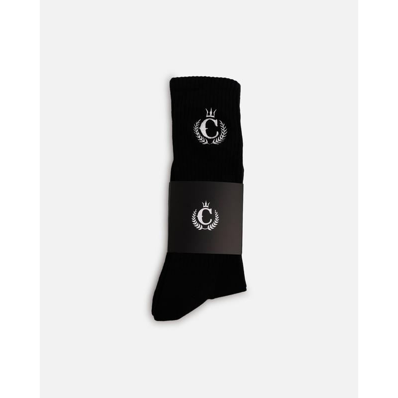 Culture Kings CK NOT-FOR-SALE Crew Socks Black/White