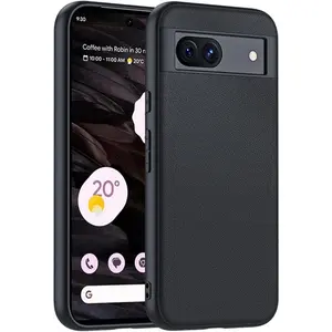 for Pixel 8A Case,Anti-Fall TPU Soft Shell,Mixed Leather Non-Slip case,for Google Pixel 8A Ultrathin Cell Phone Protective Cover Accessories Protection Handle Handheld Smartphone Cellphone