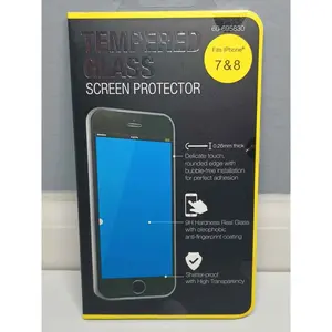 Tempered Glass iPhone 7 or iPhone 8 SCREEN PROTECTOR 9H Hardness NEW SEALED by Momentum Brands – Cell Phones & Accessories:Cell Phone Accessories:Screen Protectors