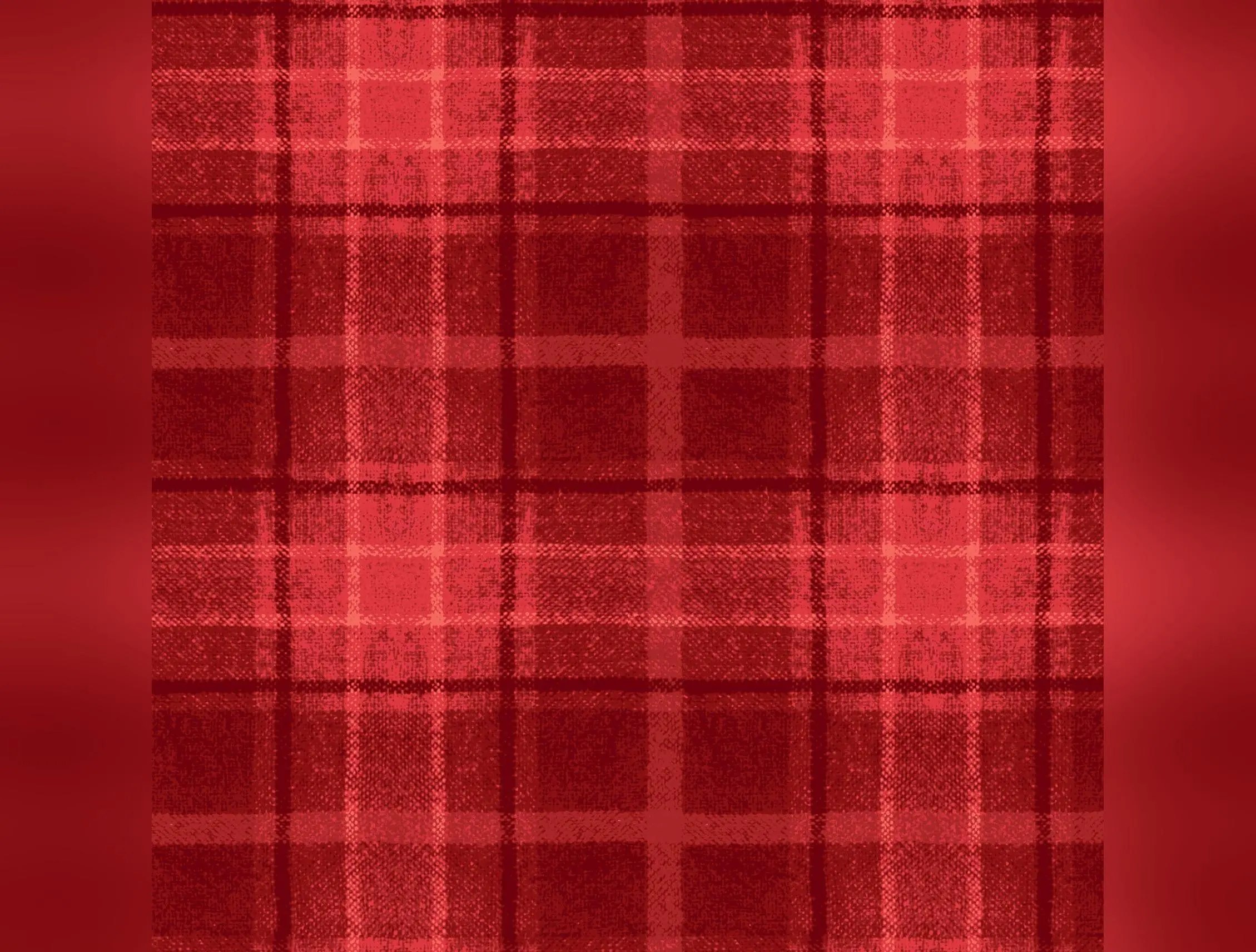 Snowtop Mountain Flannel | Big Plaid - Red by Bonnie Sullivan for Maywood Studio | MASF10896-R2 | 100% Cotton Flannel