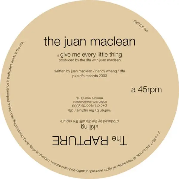 Juan Maclean & Shit - Split  [VINYL RECORD - LP]