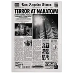 Die Hard 1988 L.A Times Poster