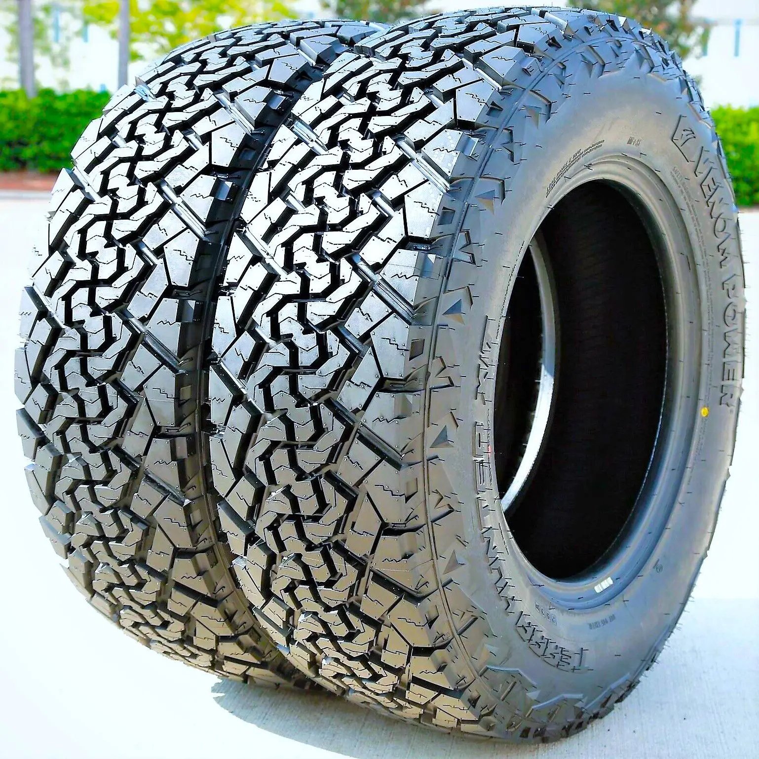 2 Tires Venom Power Terra Hunter X/T LT 235/80R17 Load E 10 Ply Extreme Terrain