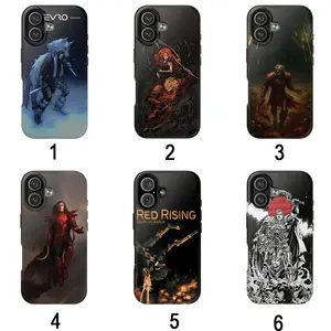 Red Rising Characters Phone Case for iPhone For Samsung, Darrow $ Eo Sevro Darrow Cassius Phone Accessories, Cute Phone Case, Fashion Case, Perfect Gift for Her Him, Phone Case for iPhone, Creative Dual Layer Case