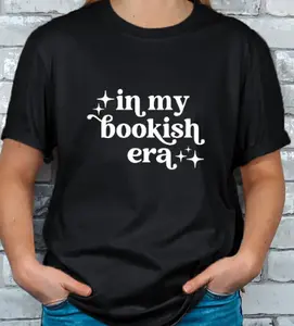 In My Bookish Era Booktok Book Lovers T-shirt Shortsleeve