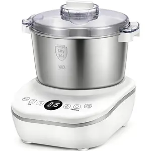 DoughChief, 7.4QT Dough Maker, Dough Mixer with Ferment Function, 304 Stainless Steel Bowl, Removeable lid, -up  Panel, Electric Dough Proofing Box for Pizza & Bread
