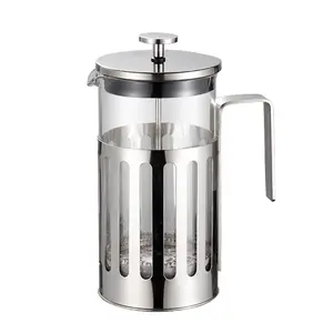 Zeye Stainless Steel French Press Coffee Maker, 350ml-1000ml, 12oz-34oz