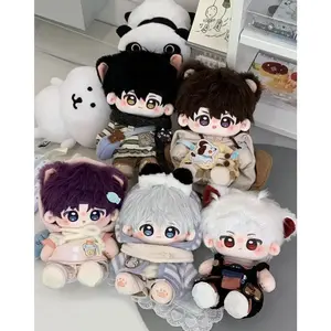 Zayne Love and Deepspace Male BL Handsome Boy Plush Doll Cotton Stuffed Body Dress Up Clothes Plushies Toys Mascot 20cm