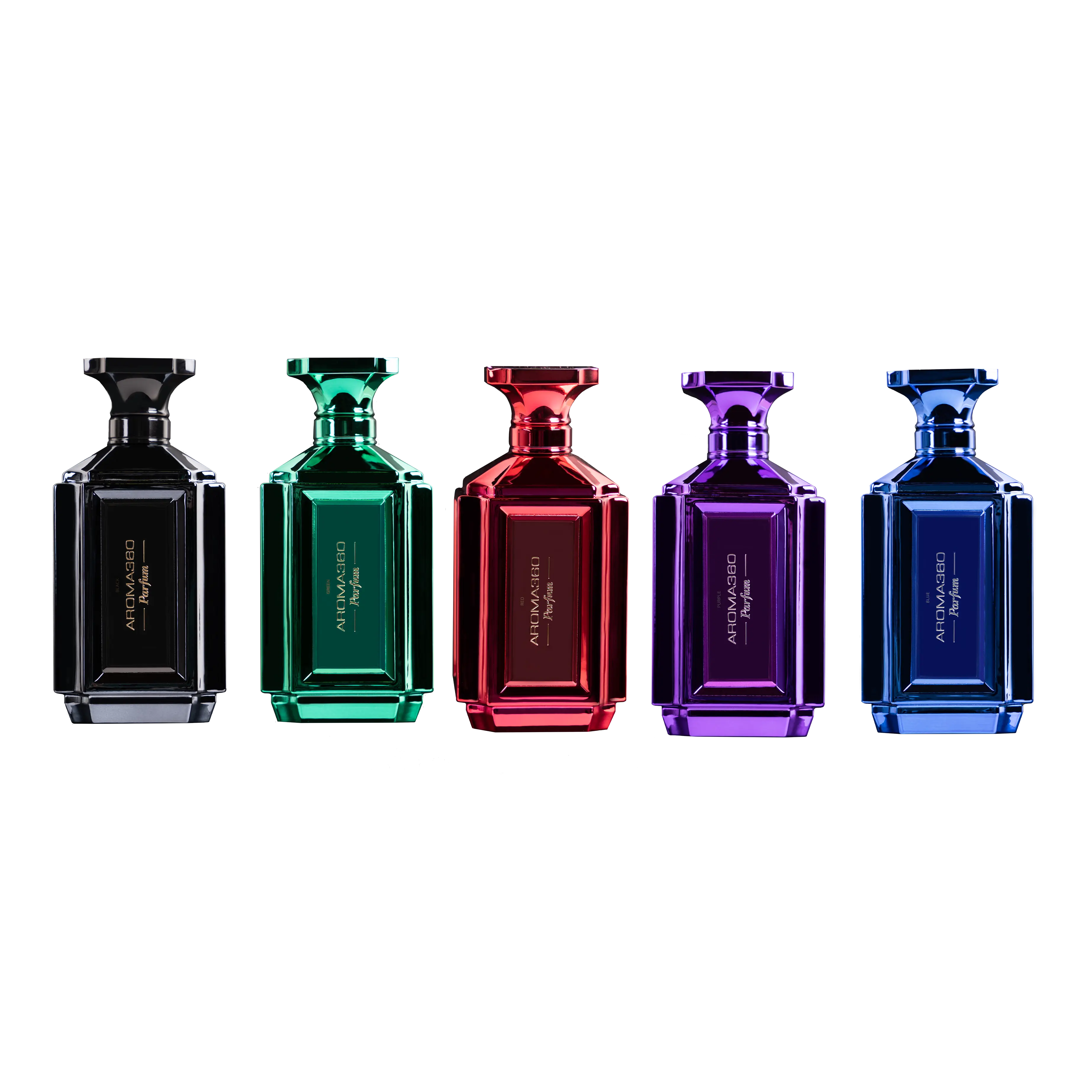 Aroma360 | Luxury Parfum Color Collection (100ml) - 5 Signature Unisex Scents