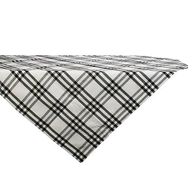 Design Imports Homestead Plaid Table Topper - 40" x 40"
