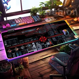 Star Trek Mouse Pad Mousepad HD Printing Computer Gamers Locking Edge Non-slip RGB Mouse Pad XXL90x40cm Keyboard PC Desk Pad