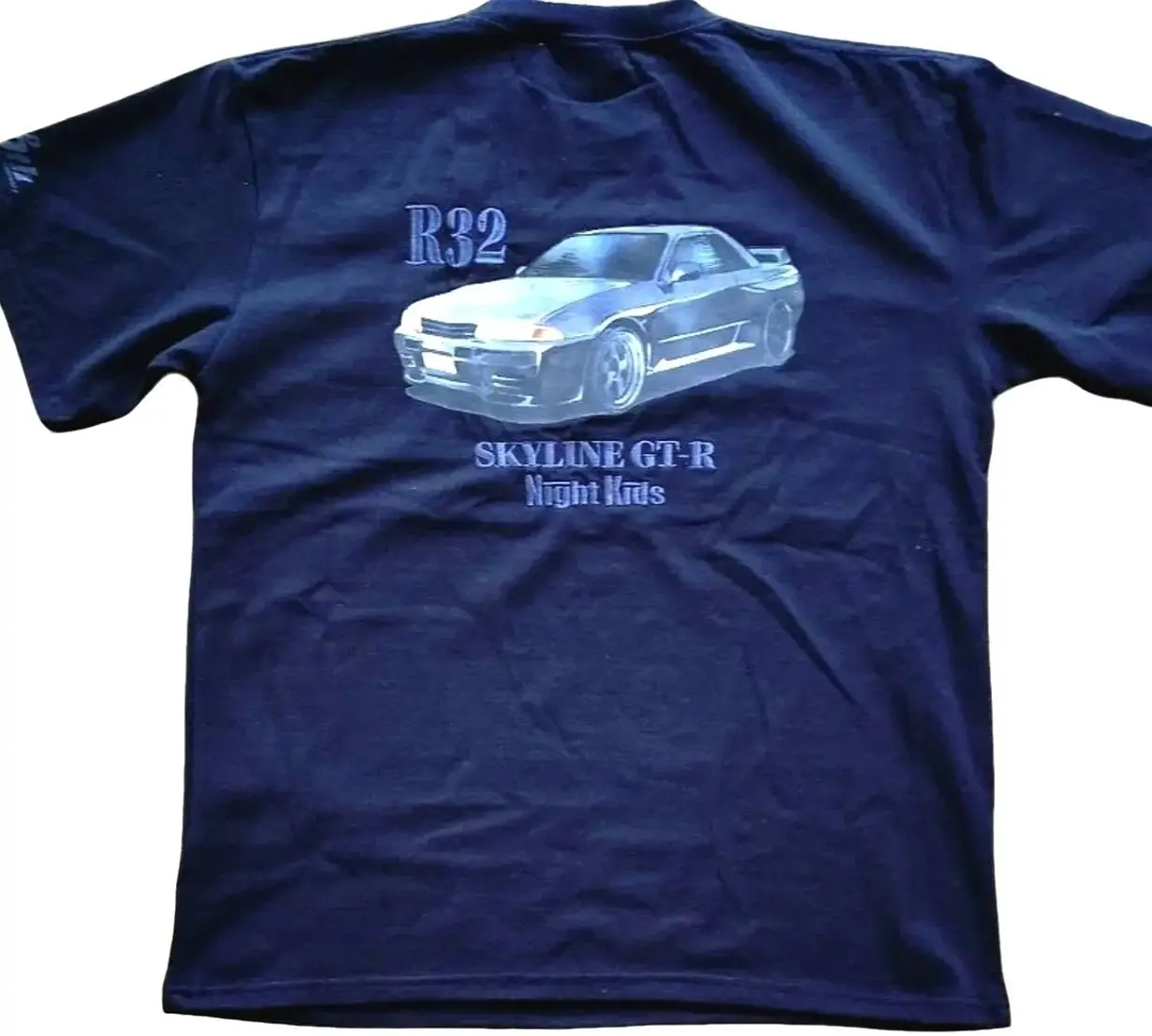 Initial D R32 Skyline GTR Night Kids Nakazato JDM Drift Anime T Shirt Japan G