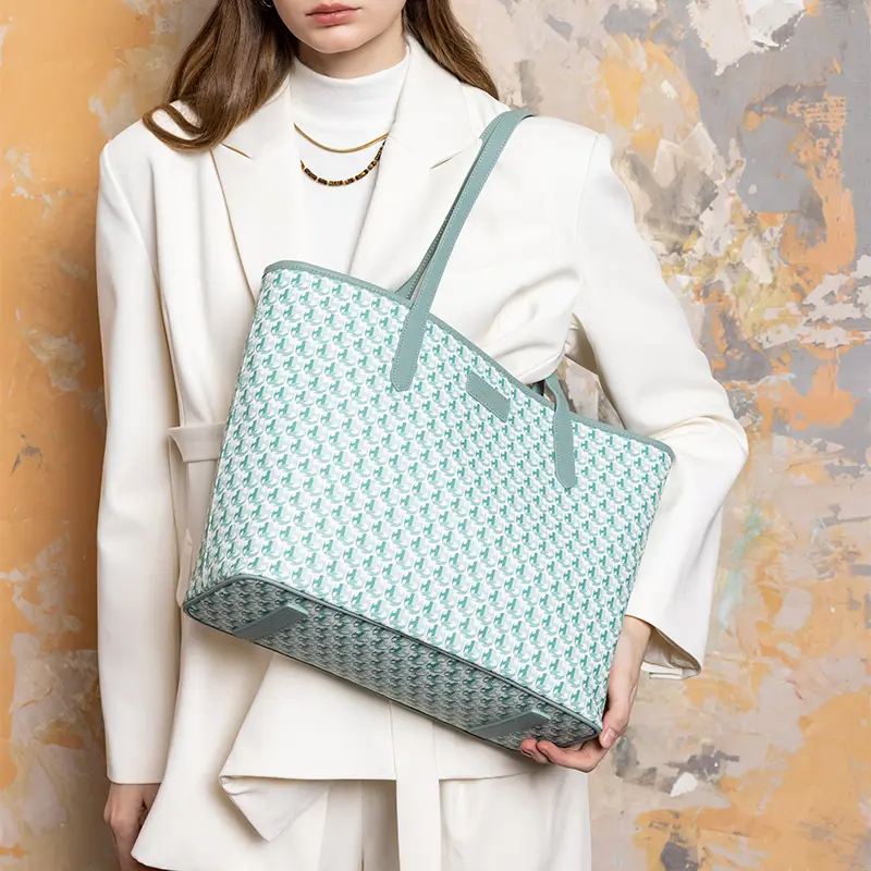 Women's bags - Vintage series sailing tote bag, single shoulder bag, practical daily commuting bag, large capacity handbag