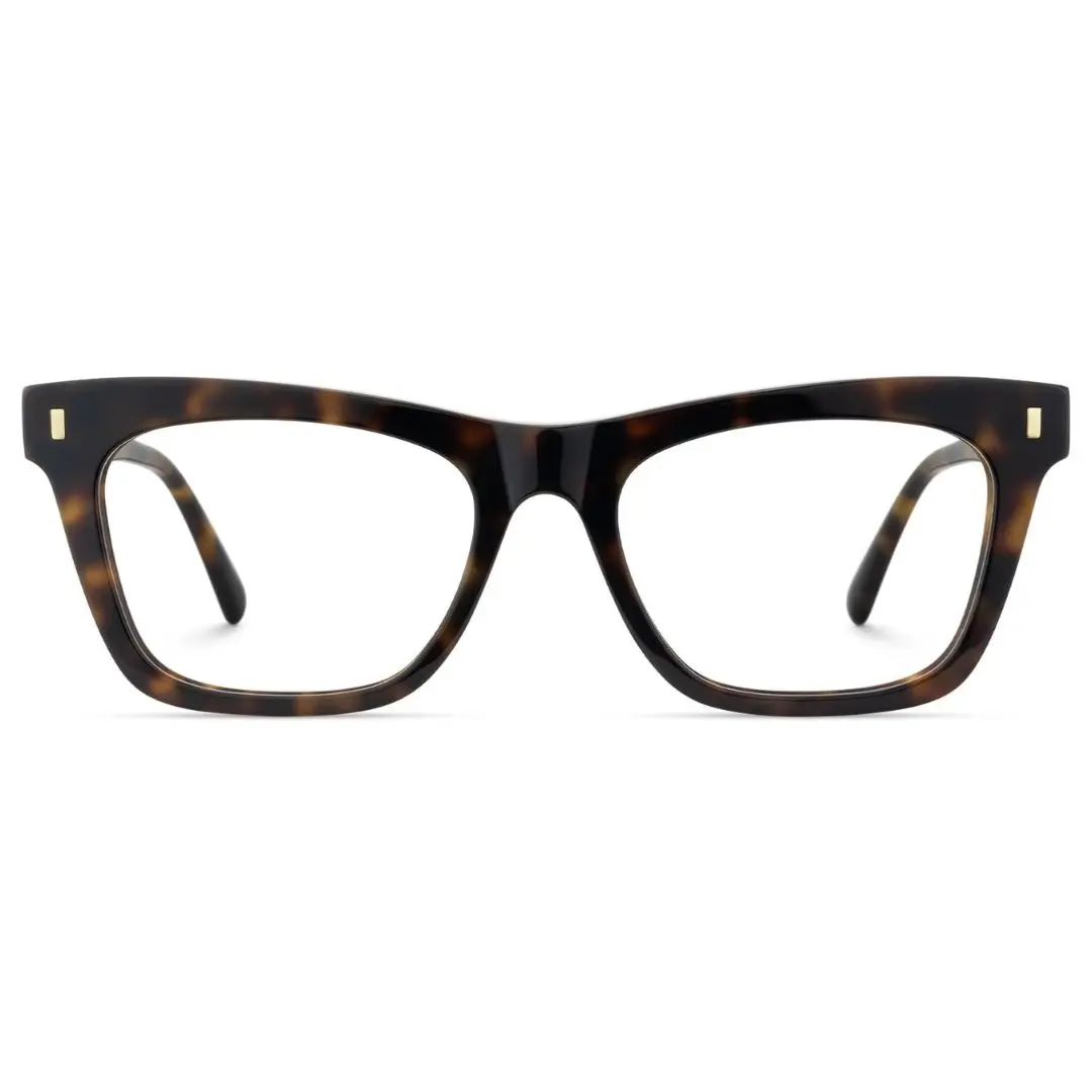 Calico Square Tortoise Glasses