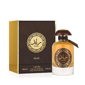 Lattafa Perfumes Ra'ed Oud for Unisex Eau de Parfum Spray, 3.4 Ounce