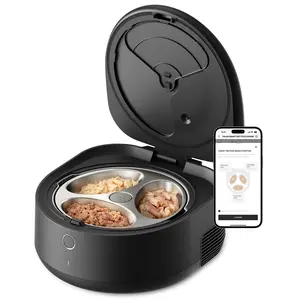 PETLIBRO Automatic Cat Feeder, Refrigerated wet food dispenser with WiFi control, 3 days freshness, 3 timed meals, quick cooling PETLIBRO Automatic Cat Feeder, Refrigerated wet food dispenser with WiFi control, 3 days freshness, 3 timed meals, quick cooling