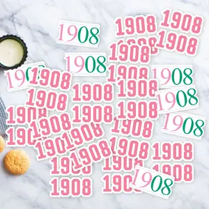 Stickers Pack 20 Pcs 1908 Car Aka Bike Pretty Bumper Aesthetic Laptop Girls Vinyl Colorful Guitar Bottle Water Skateboard Waterproof Luggage