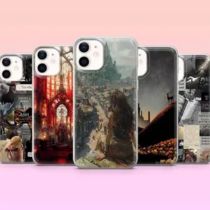 Throne of Glass Phone Case Book Kingdom of Ash Cover for iPhone 17, X, 11, 12, 13, 14, 15, 16 Series & Galaxy Series