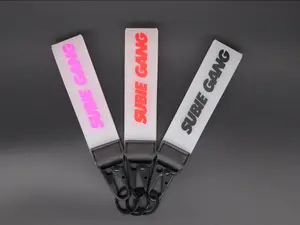 Subie Gang Lanyard Jet Tag Keychain - Durable Design for Versatile Use