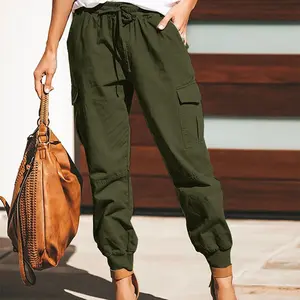 Cargo Joggers-Forest Green