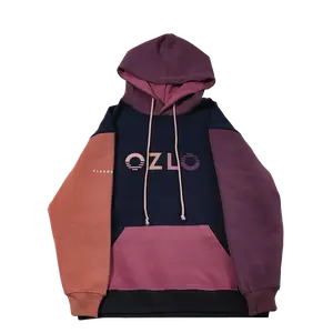 Ozlo Cloudflex Hoodie: Sunset Color Block Edition