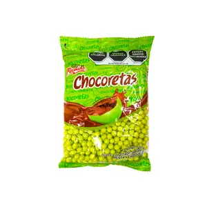Ricolino Chocoreta Minty Chocolate Candy from Mexico - 200g Bag of Delicious Mint Flavor Candies