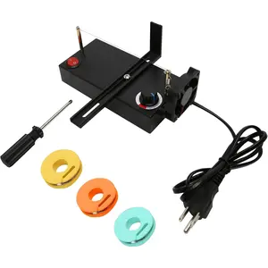 Electric Ribbon Cutter and Sealer Machine with Screwdriver, Lightweight DIY Strap Cutter, Heat Thermal Cutting, US Plug for Braided Belt Ribbon Nylon Band Rope Cortadora de Liston