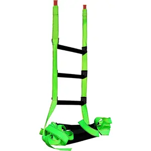 Fire Escape Ladder, 10  Portable Safety Rope Ladder with 2 Hooks for 2-3 Story Homes, Multi-use for  and Adults