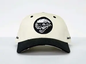 SCRAPPY MID-PROFILE SNAP BACK (IVORY/BLACK)