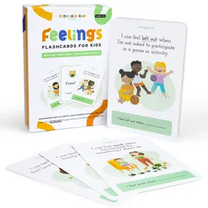 Feelings Flashcards for Kids - Single Deck