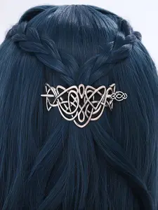 Vintage Irish Hairpin for Women, Celtic Knot Hair Accessory, Nordic Style Updo Decor for Parties, Perfect Gift for Valentine's Day & Birthdays