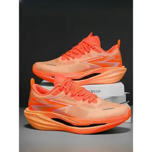 Unique Pattern Sports Shoes, Thick Sole Design, Ideal for Running & Sports Activities, Enhanced Support & Grip Performance, Athletic Shoes