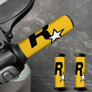 Creative R Star Pattern Turnbuckle Sticker, Waterproof & Durable Non-slip Scratches Masking Self-adhesive Decal, Motorcycle Stickers, Car Decals, Universal Decoration Accessories for Electric Car Motorbike Locomotive Handlebar