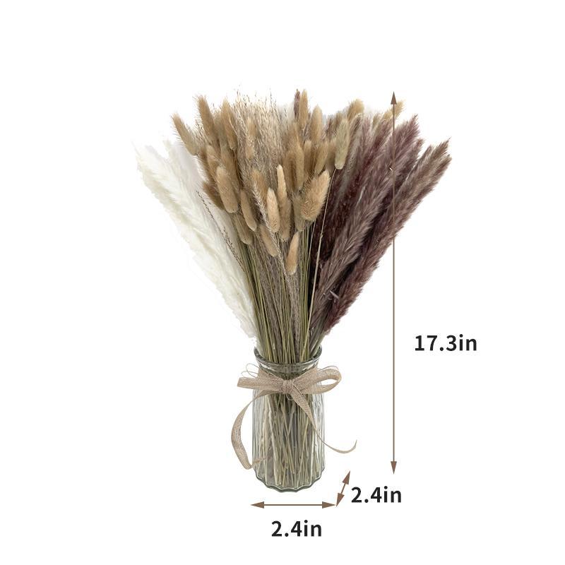 No Water, All Beauty: Dried Grass Bouquet