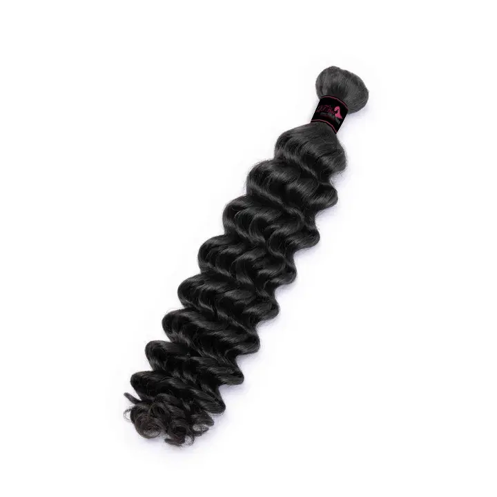 Premium 26 Inch Deep Wave Hair Bundles for Natural Appearance Durability Perfect for Various Hairstyles Quality Crafted