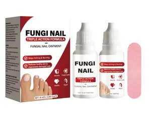 Fungi Nail 2025 Upgrade Toenail Fungus Treatment Extra Strength Solution for Toenail & Fingernail Fast Triple Action Formula Absorbing for Fungal Removal & Nail Renewal