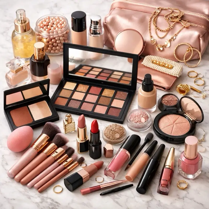 Bundle Box Wholesale Mix of Blush Gloss Lip Gloss and More Diverse Makeup Products for Wholesalers and Variety Seekers - Cosmetic