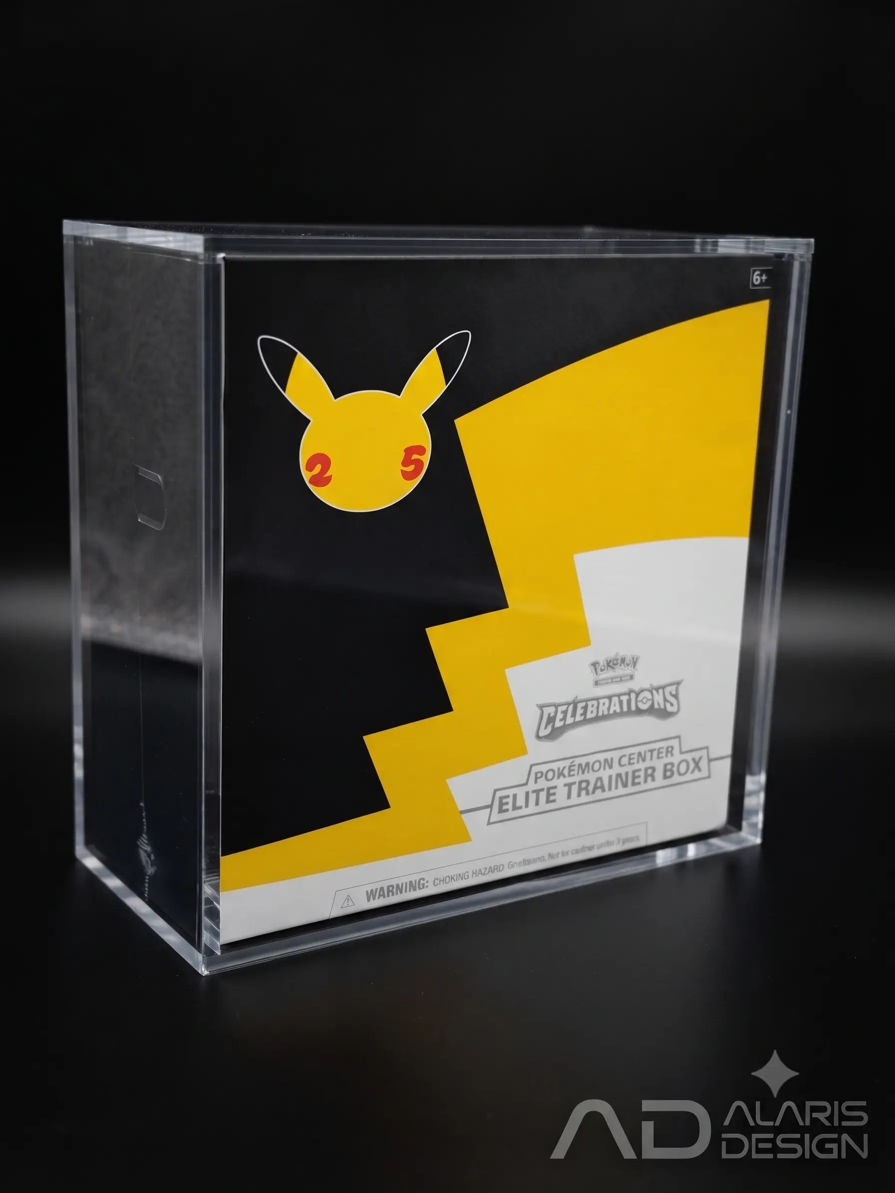 Acrylic Display Case Pokémon Celebrations 25th Anniversary PC ETB Elite Trainer