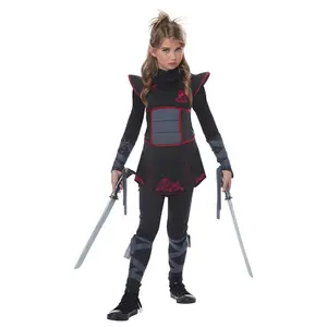 Girls Black Ninja Costume