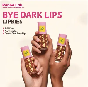 Panna Lab Lipbies Lip Matte | Brighten Dark Lips | Ultra Transfer-Proof | Waterproof Lip Matte | 12H Long Lasting