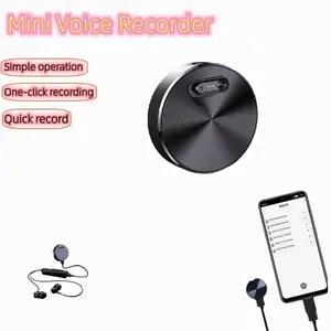 32GB HD Noise-Canceling Professional Audio Recorder Pen, Capacitive Microphone, One-Button Recording, Voice Activated, High-Quality Sound, Magnetic Recording Device