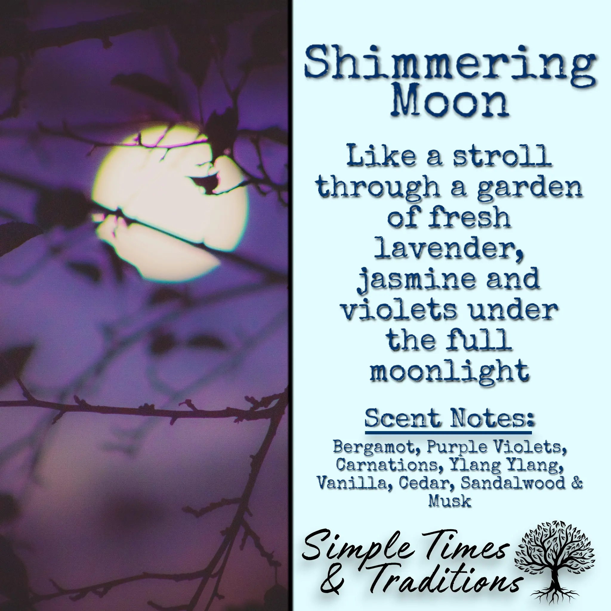 Shimmering Moon