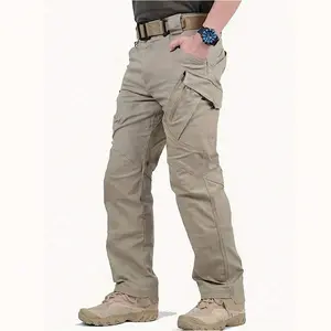 Summer lightweight IX9 tactical pants for men — breathable, quick-drying, multi-pocket straight-leg pants suitable for military enthusiasts, special forces training, outdoor workwear.
