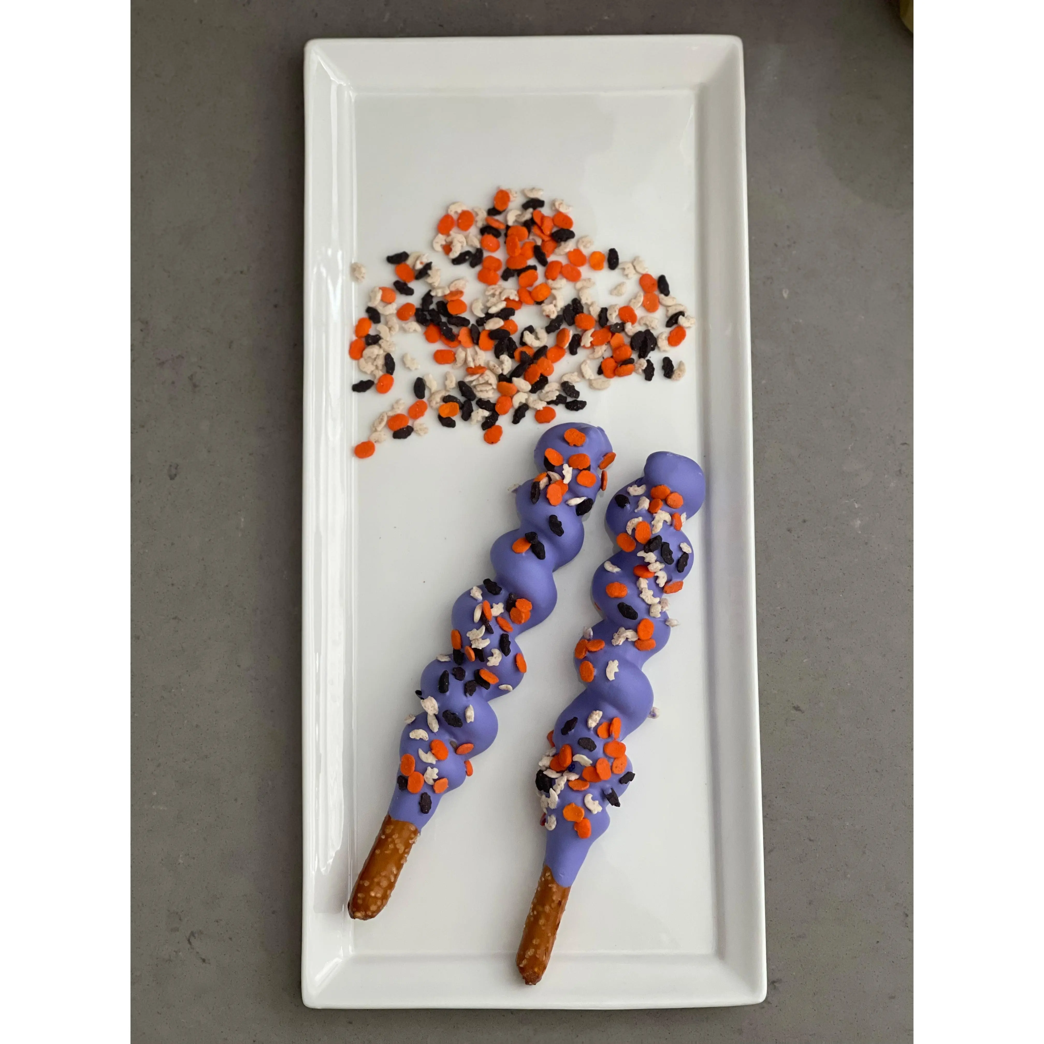Halloween ghosts, pumpkins & bats sprinkles