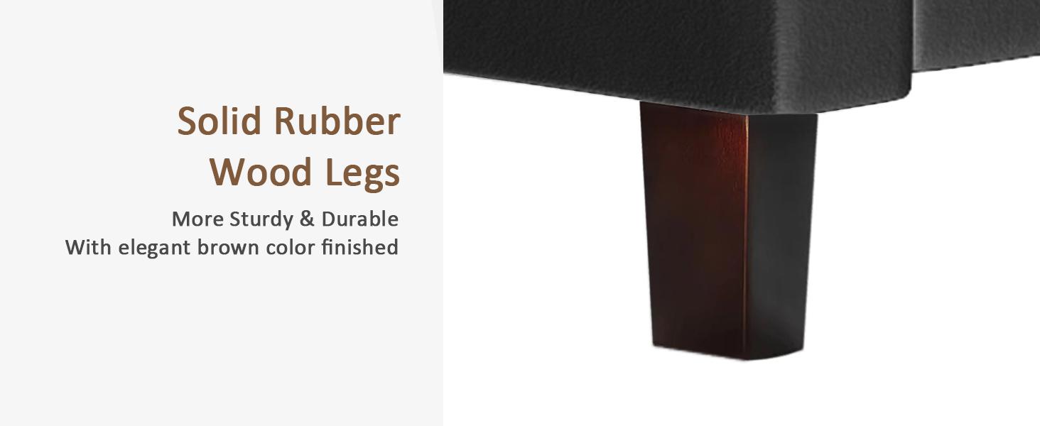 AMERLIFE 61.4" Tall Bed Frame, Modern Upholstered Bed, Wingback Headboard, Velvet Tufted Handcrafted Pleat Deep Button/Comfort Luxury Design/Interior Wood Slats/No Box Spring Needed, Queen/King Size/Best Gift Ideas/Christmas Gifts