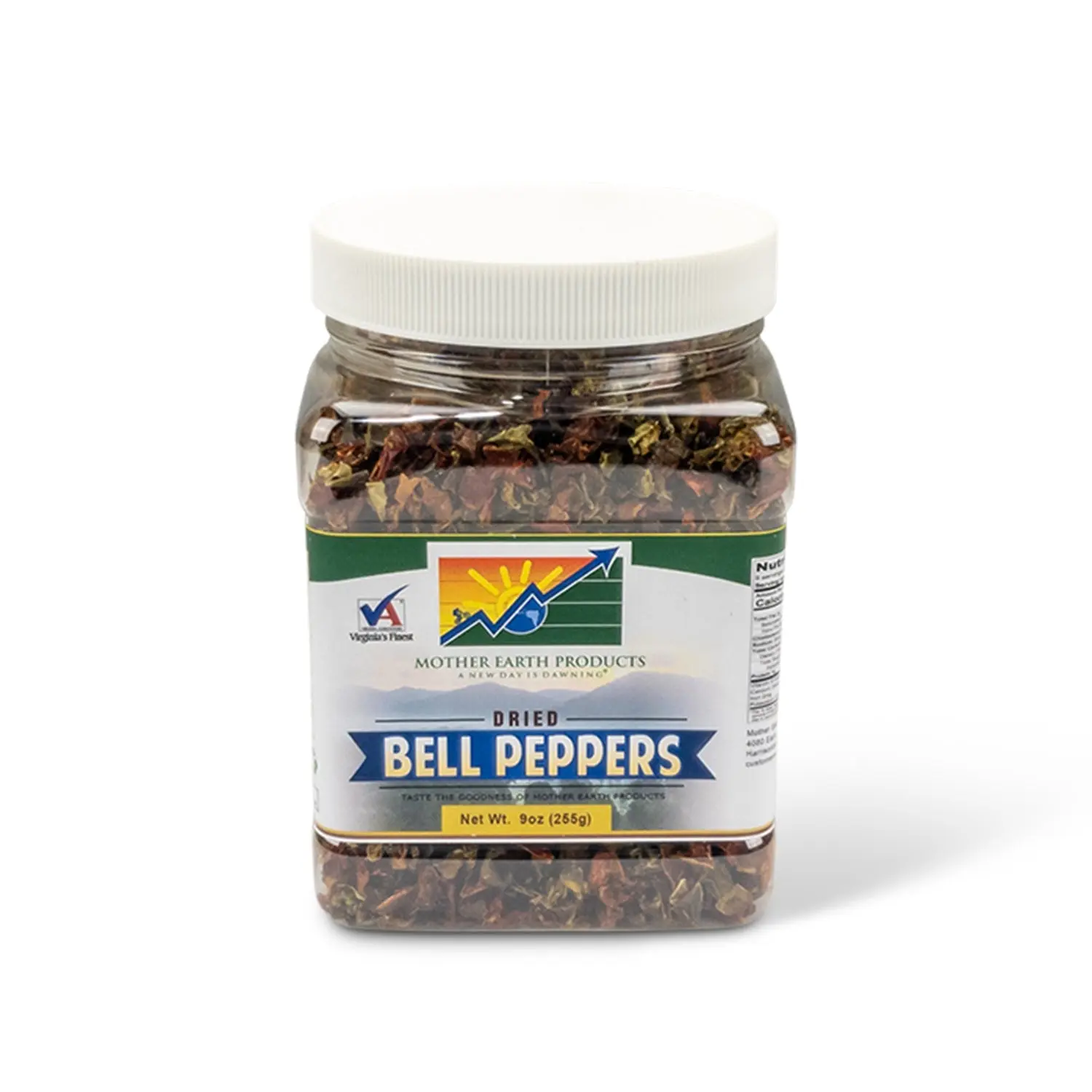 Dried Mixed Bell Peppers – Non-GMO, Flavorful, Shelf Stable | Quart Jar
